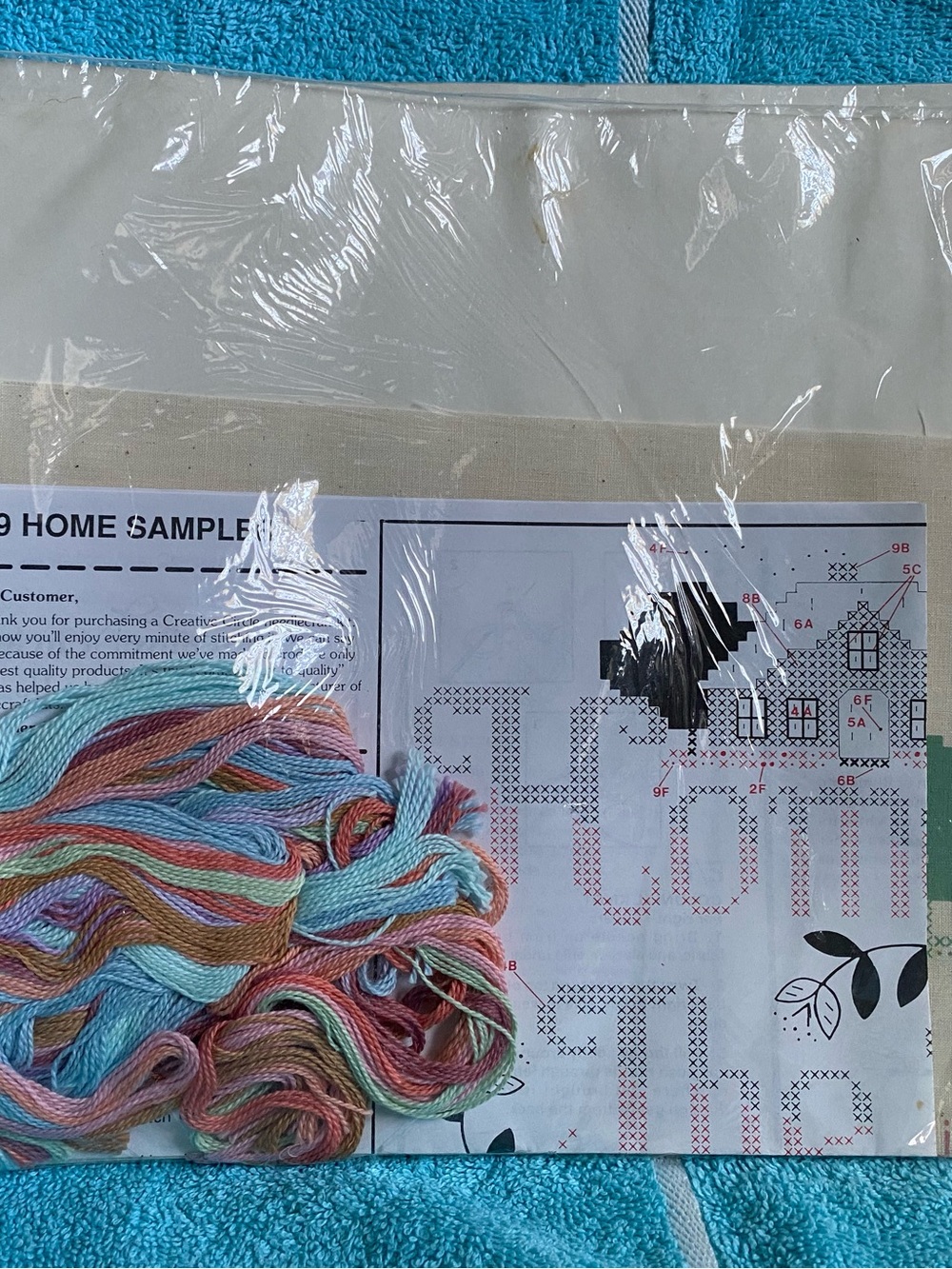 Vintage Lot of (2) Cross Stitch Kits New in Package by The Creative Circle 1988 - Picture 6 of 8